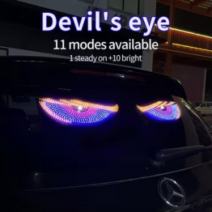 Pantalla Ojos de diablo para coches